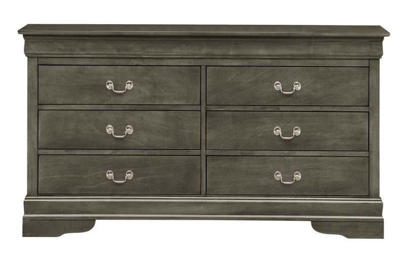 Glory Furniture - Louis Phillipe - Dresser & Mirror