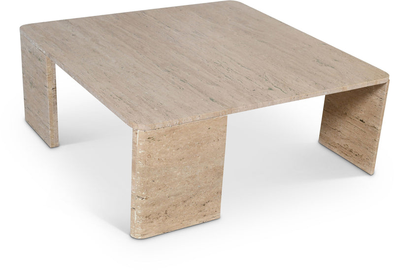 Livorno Natural Travertine Coffee Table