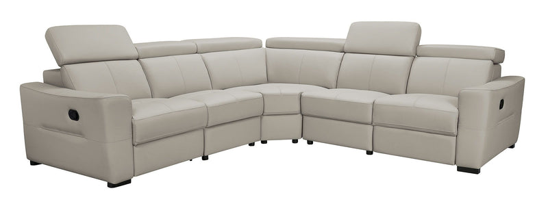6021 - Sectional With Manual Recliners