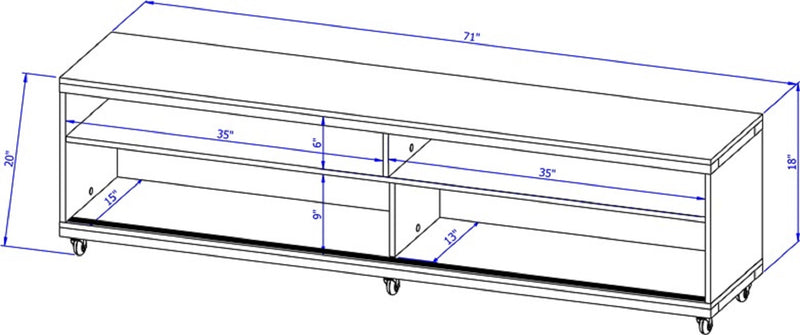 Manhattan Utopia - TV Stand
