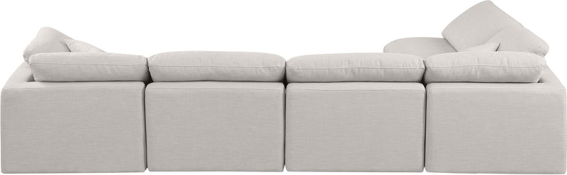 Indulge - Linen 5 Piece Modular Sectional