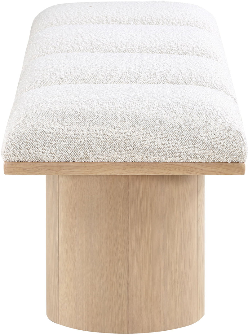 Pavilion - 4 Piece Modular Bench With Natural Base