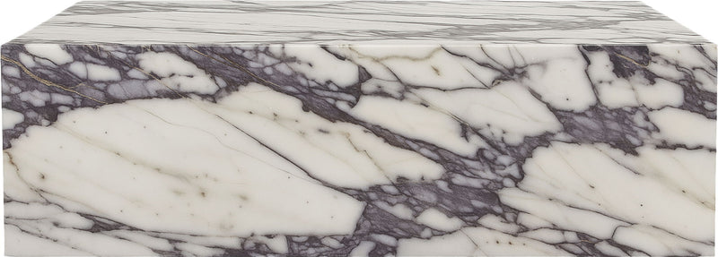 Bolzano White Marble Coffee Table