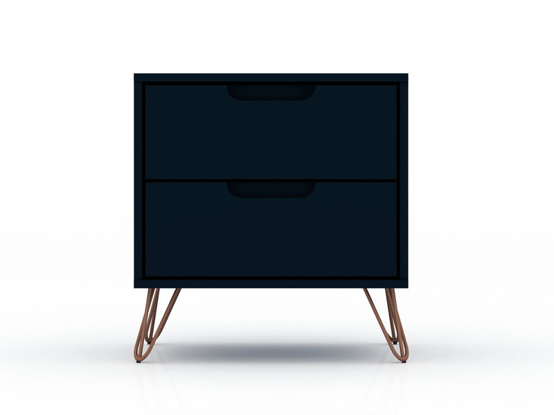 Manhattan Rockefeller - 2-Drawer Nightstand