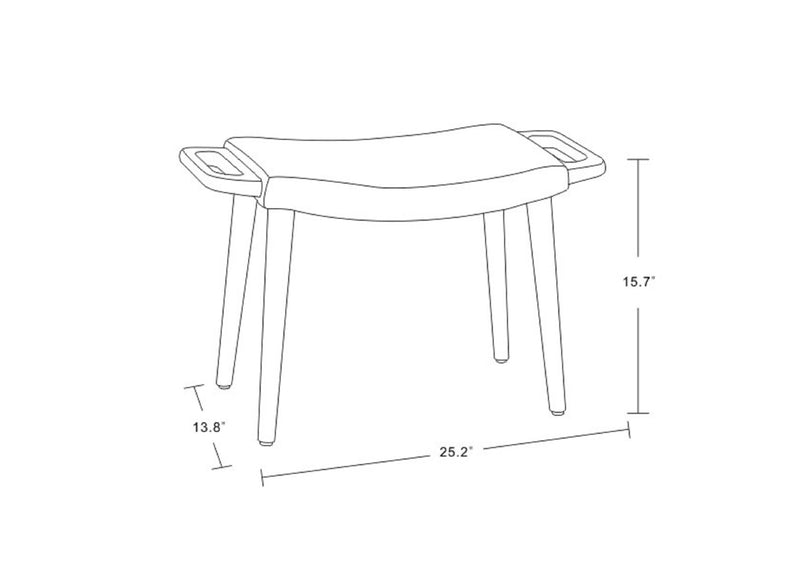 Manhattan Geta - Accent Ottoman
