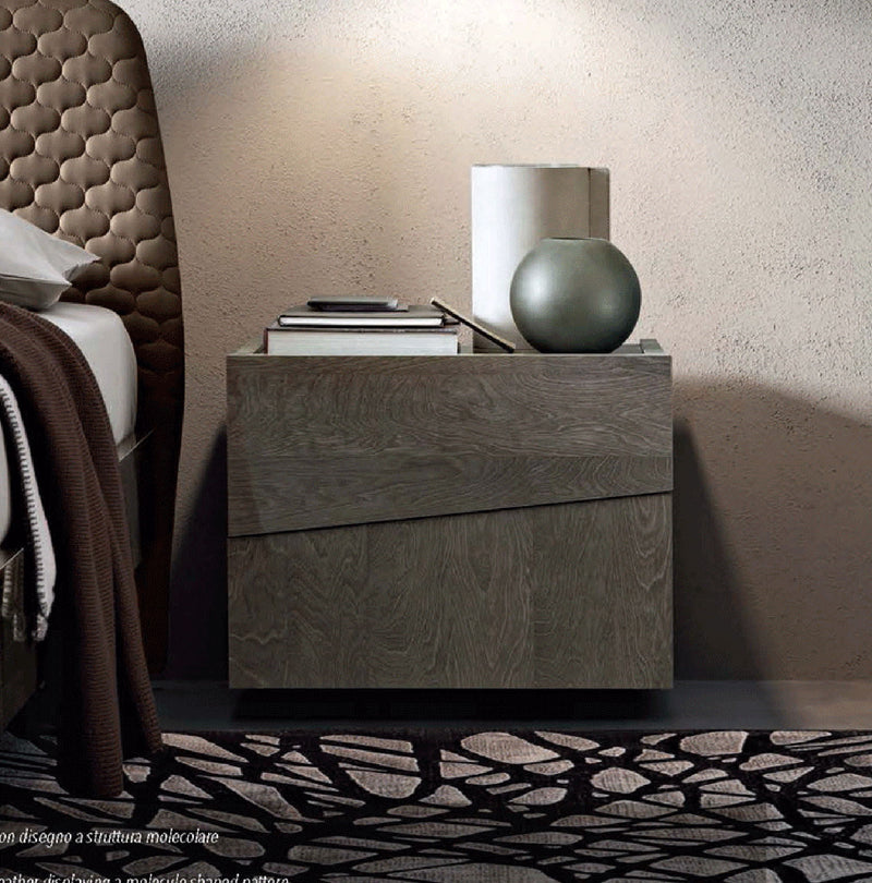 Tekno - Nightstand - Dark Brown