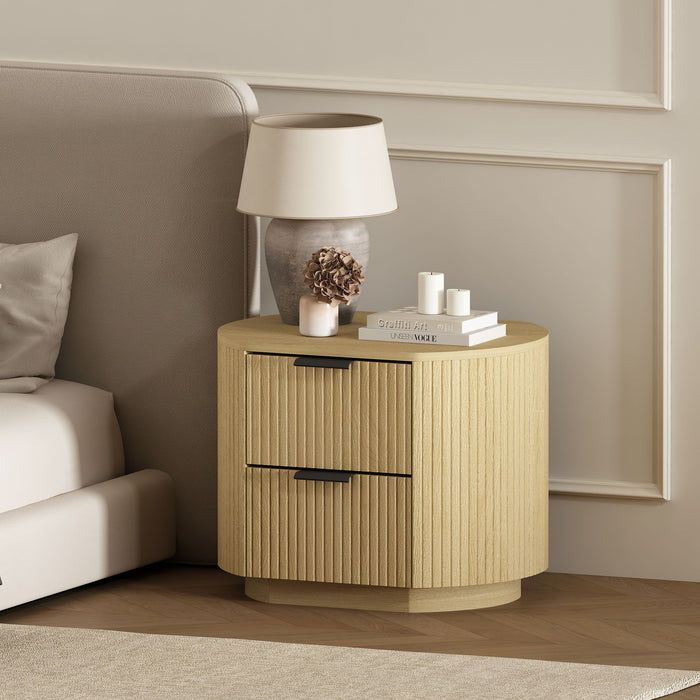Manhattan Olivia - 2-Drawer Nightstand