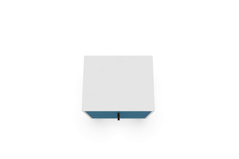 Manhattan Liberty - Nightstand Wtth White Frame