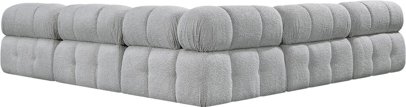 Ames - 5 Piece Fabric Modular Corner Sectional