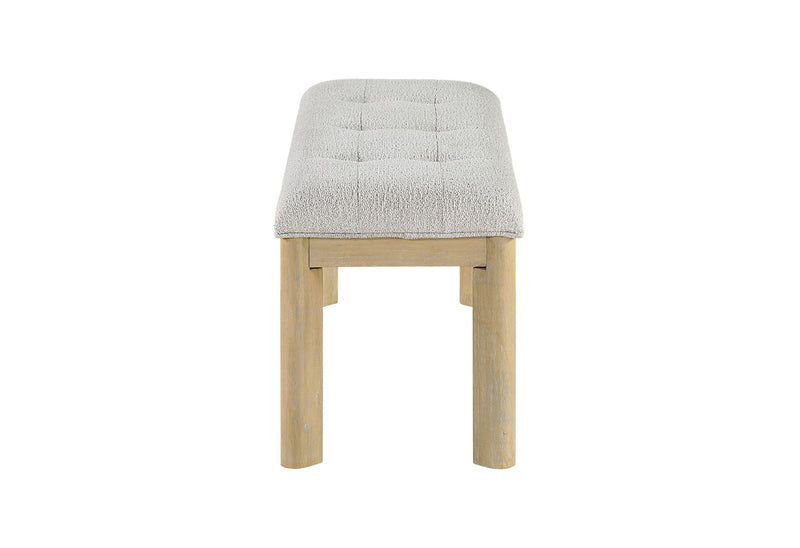 D1248 - 6 Piece Dining Room Set (D1248 Dining Table, 4 D1248 Dining Chairs And Bench) - Natural