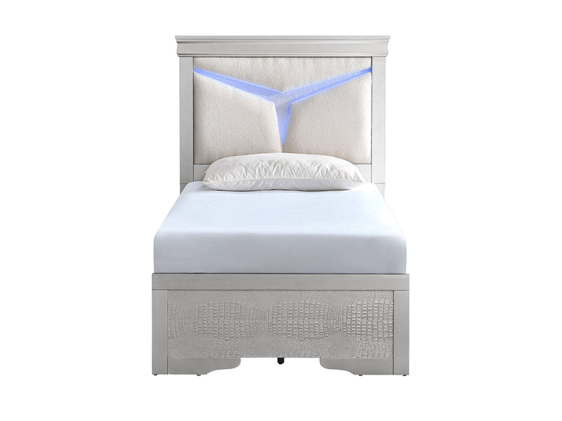 Glory Furniture - Lorana - Bed With LED Headboard