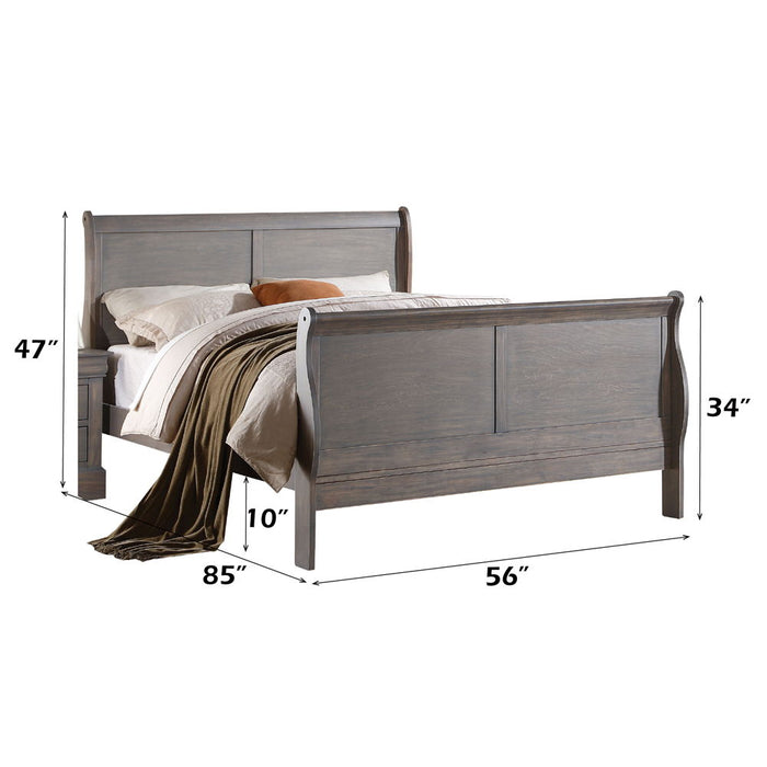 Louis Philippe III - Bed (FB 34"H)