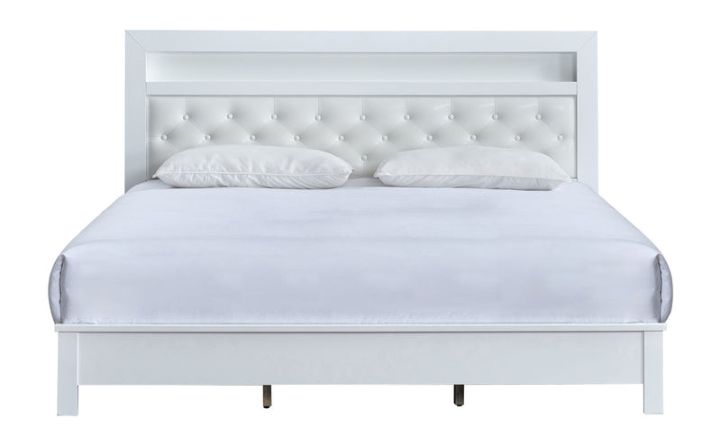Glory Furniture - Burlington - Bed With Upholstered Headboard