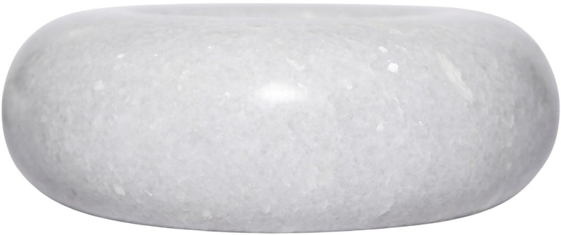 Bellamare - Genuine Carrara Marble Decorative Bowl - White