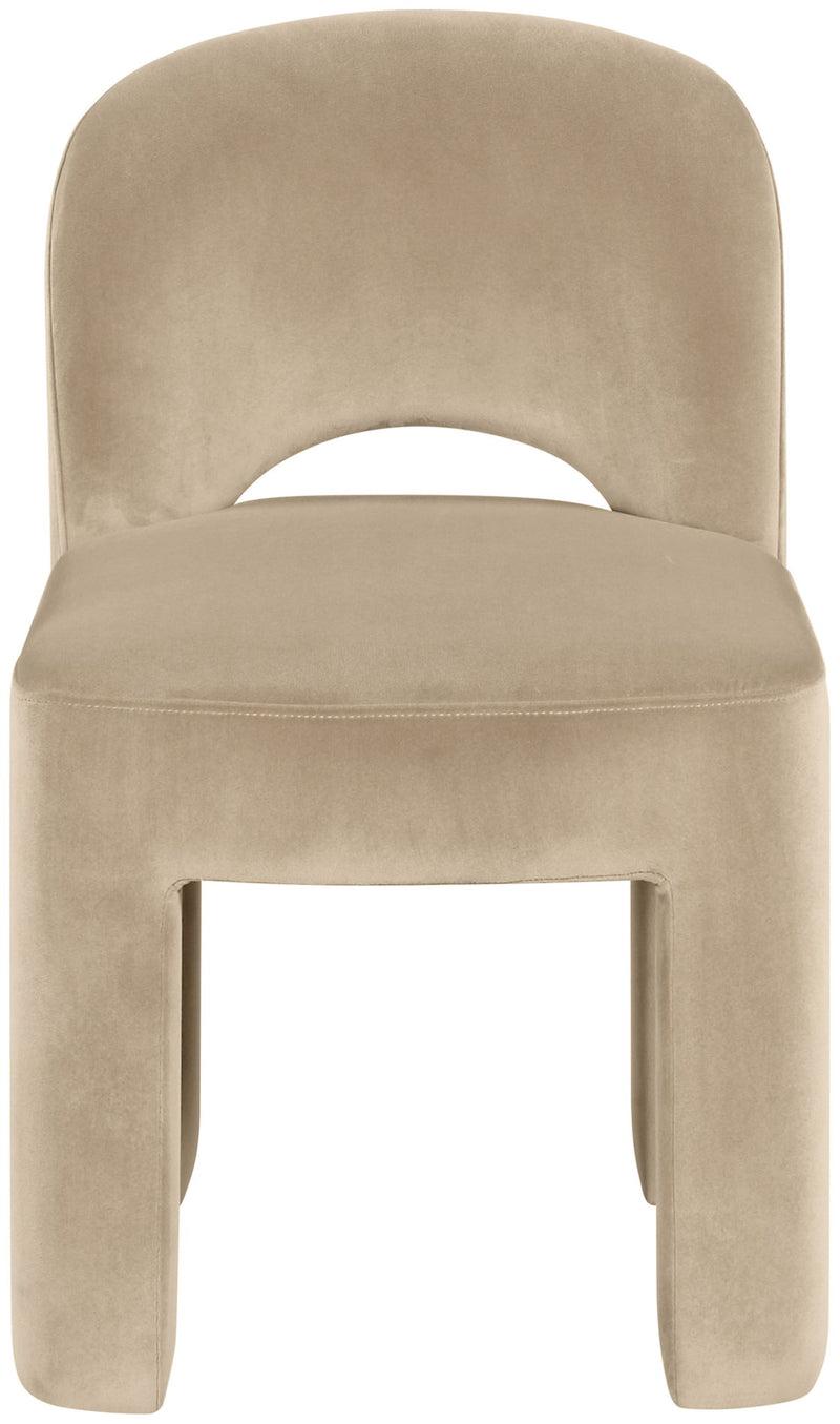 Celine - Velvet Performance Fabric Upholstered Dining Chair (Set of 2)