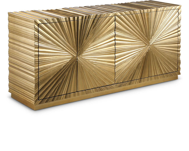 Golda Gold Wood Sideboard / Buffet