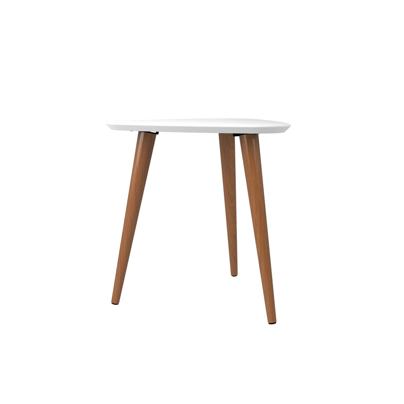 Manhattan Utopia - Triangle Table - White