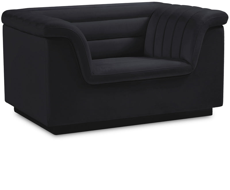 Cascade - Velvet Chair