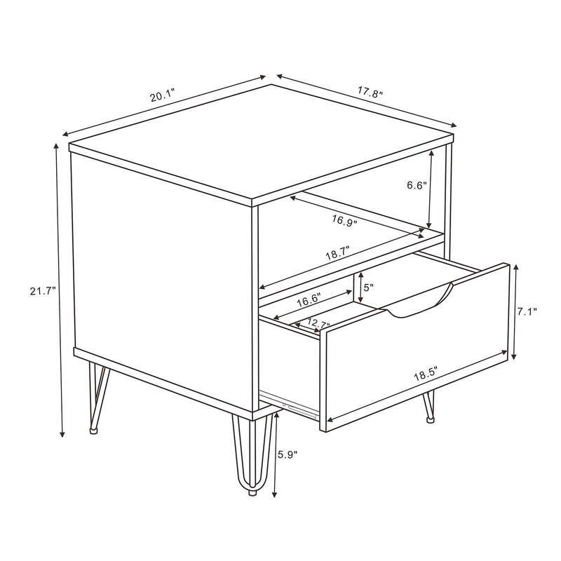 Manhattan Avira - Nightstand