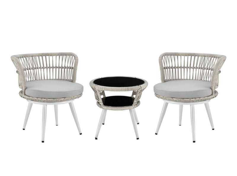 Manhattan Monaco - 3-Piece Conversation Set
