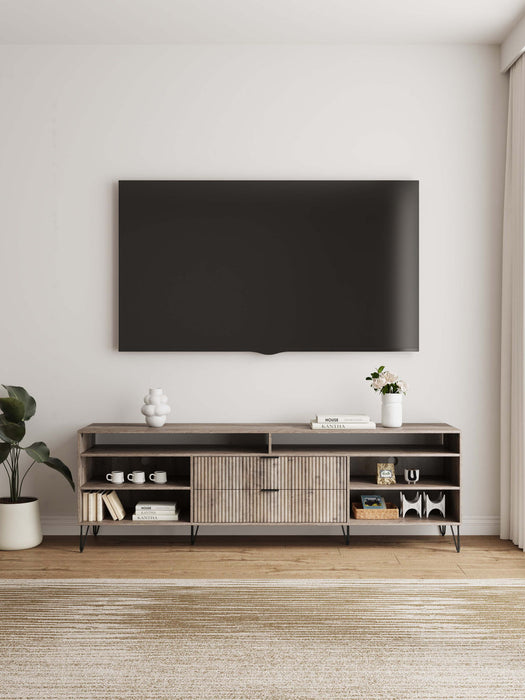 Manhattan Dumbo - Fluted TV Stand