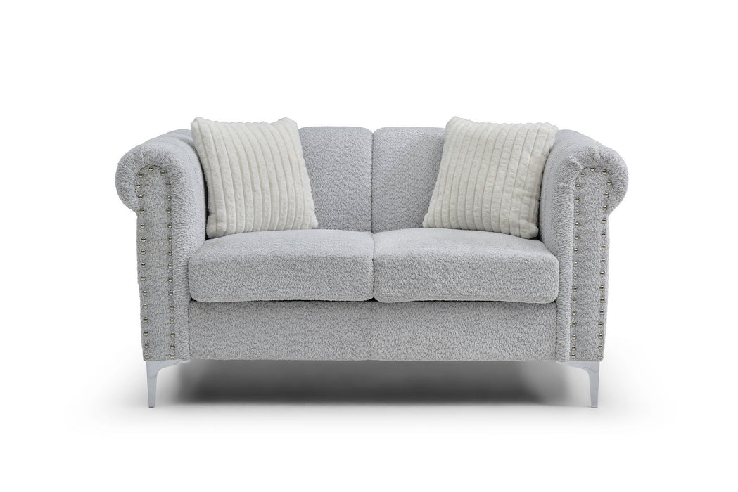 Sammy - Loveseat - Gray