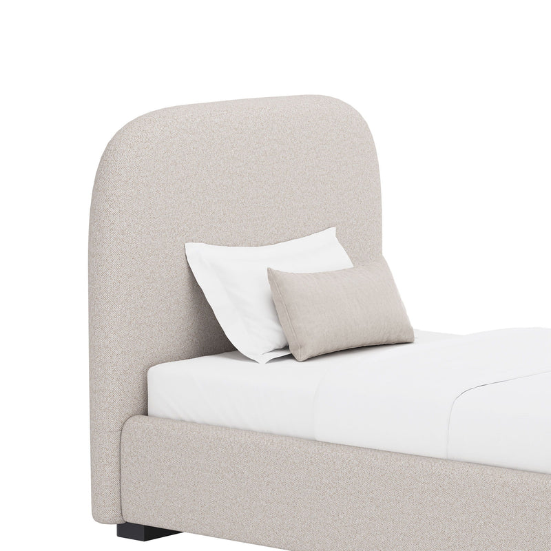 Clifton - Rounded Edge Upholstered Bed