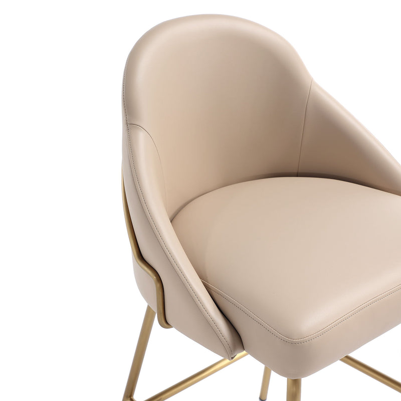 Manhattan Gracie - Barstool With Gold Base