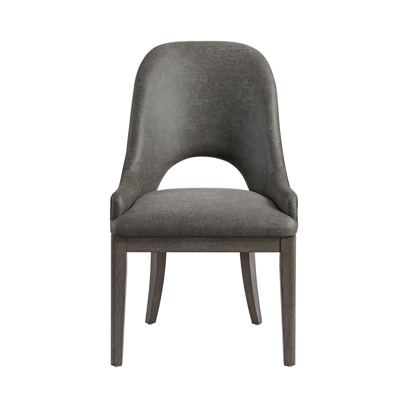 Hollywood Park - Dining Chair (Set of 2) - Dark Gray