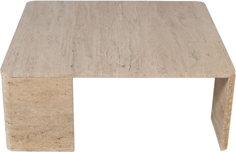 Livorno Natural Travertine Coffee Table
