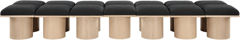 Pavilion - 14 Piece Modular Bench With Natural Base