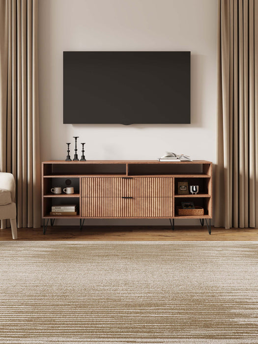 Manhattan Dumbo - Fluted TV Stand