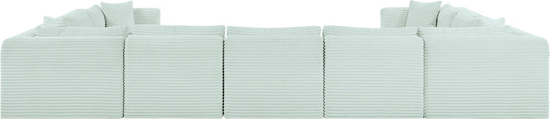 Shaggy - 9 Piece Modular U-Shaped Sectional