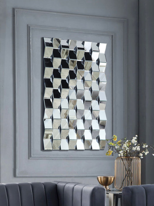Ziggy Geometric Design Mirror