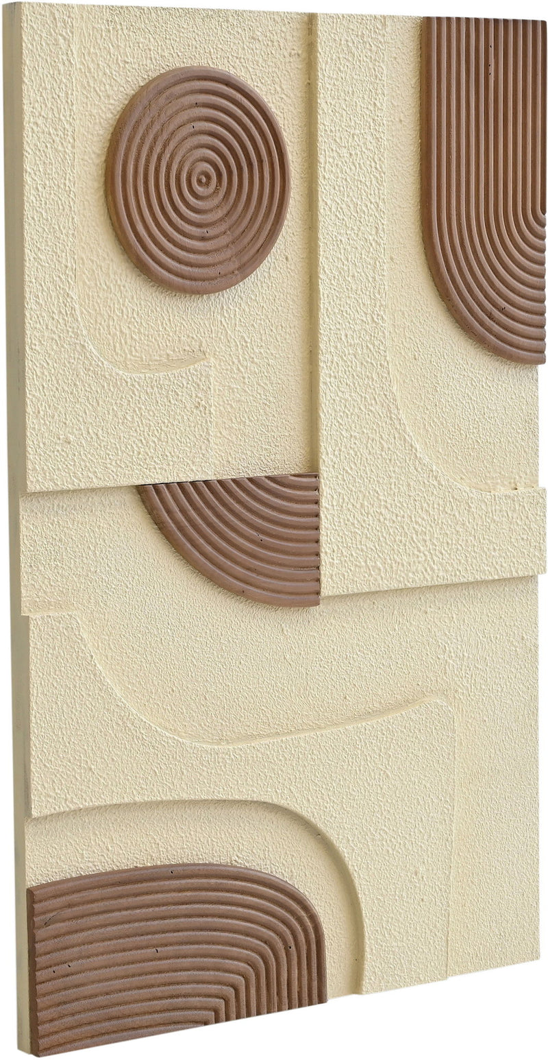 Element - Mango Wood 4 Piece Wall Art