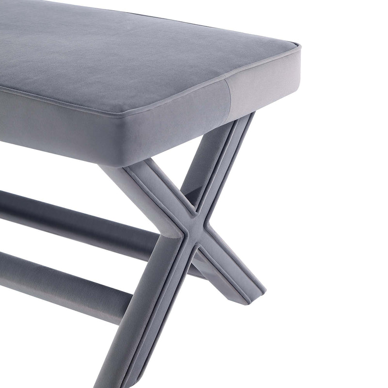 Manhattan Abigail - Velvet Accent Bench