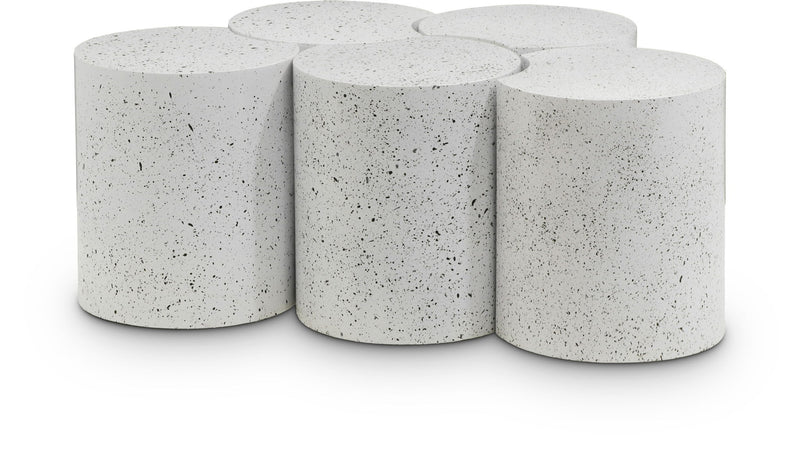 Dimple - 5 Piece Modular Coffee Table - Terazzo Finish