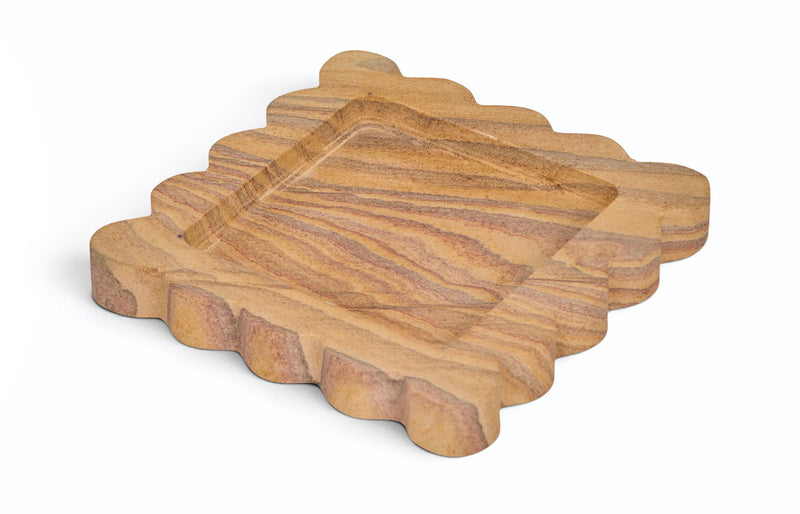Natalie - Sandstone Tray - Sand