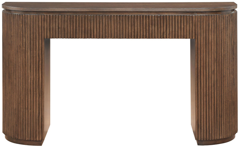 Astrid - Solid Wood And Oak Veneer Console Table