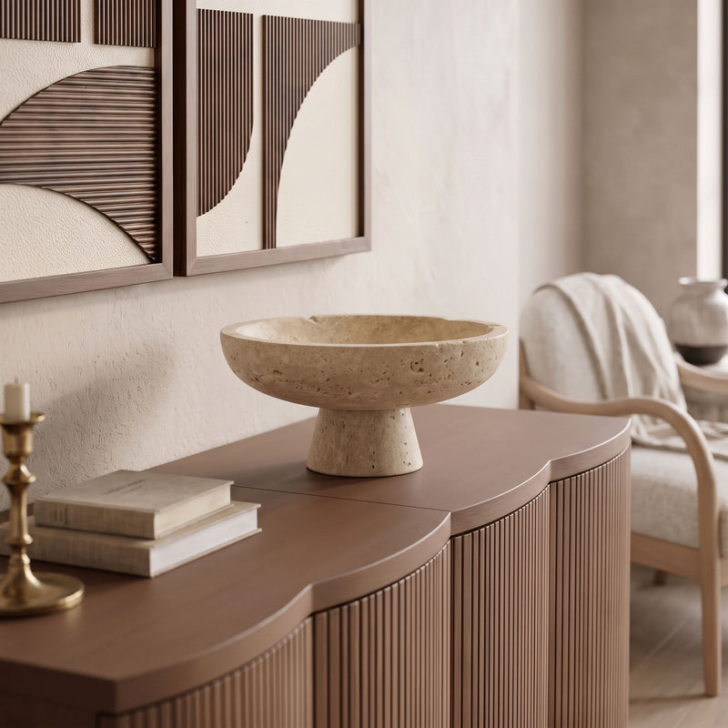 Simpson - Travertine Bowl