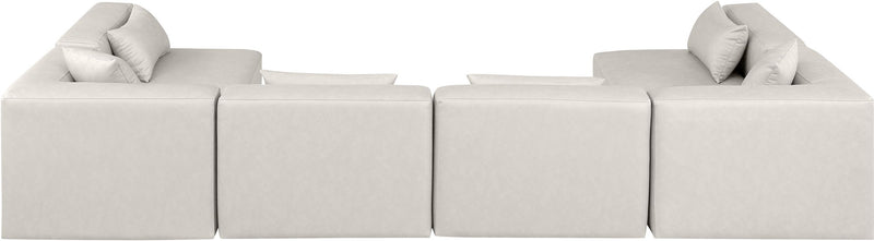 Cube - 6 Piece Modular Armless Sectional