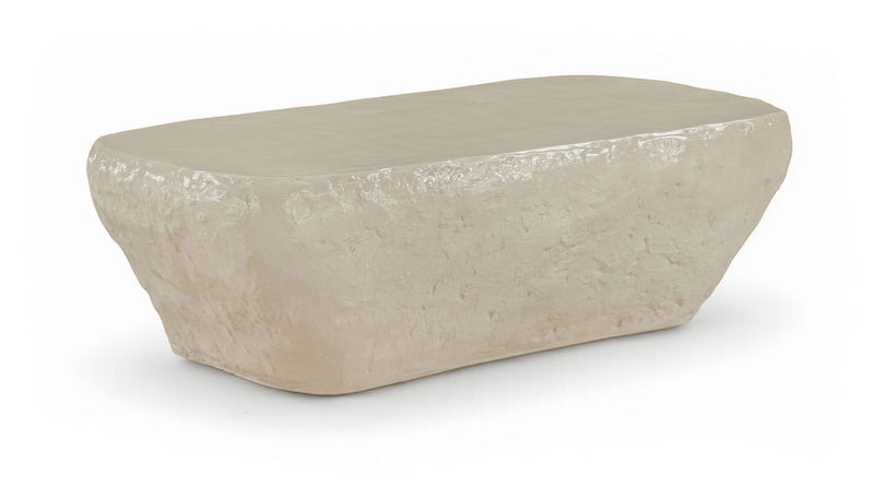 Rockford Beige Concrete Indoor/Outdoor Coffee Table