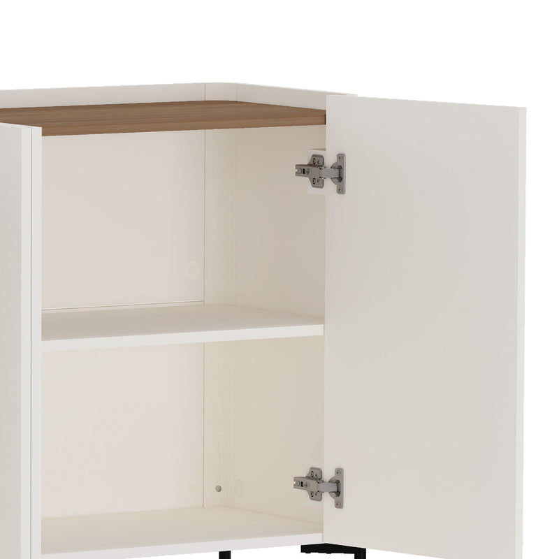 Abbey - Sideboard - Maple And Off White