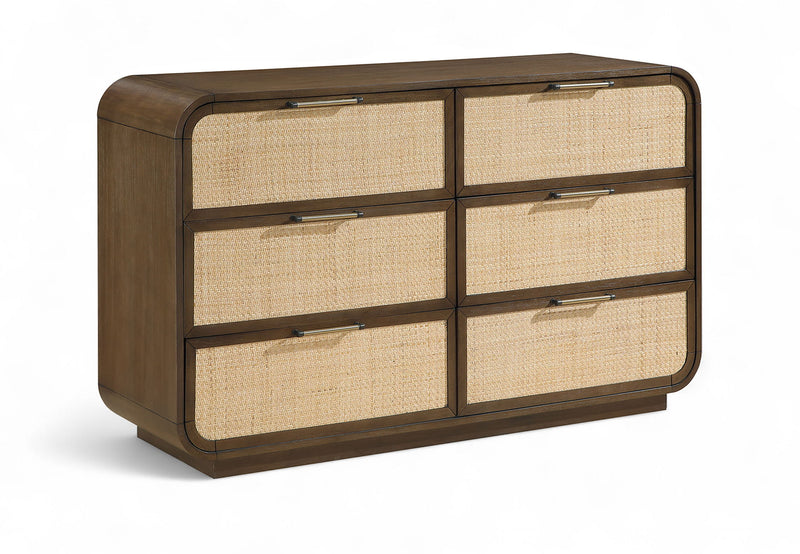 Windsor Brown Solid Wood Dresser