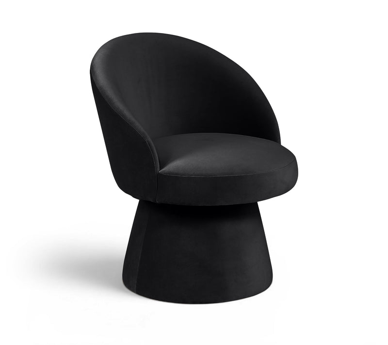 Selene - Upholstered Swivel Dining Chair