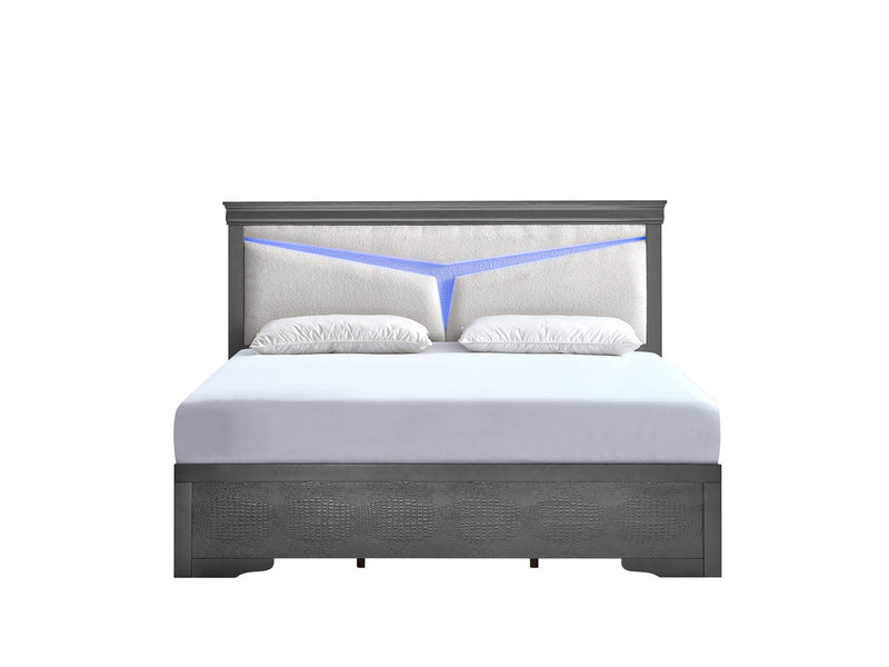 Glory Furniture - Lorana - Bed With LED Headboard