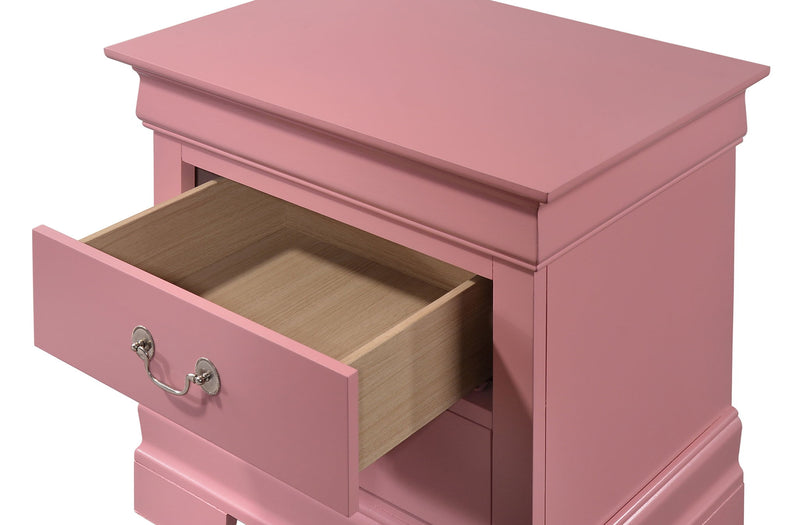 Glory Furniture - Louis Phillipe - 2 Drawer Nightstand