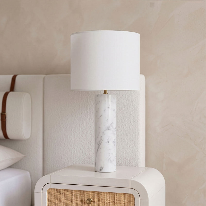Titan -  Textured Fabric Table Lamp