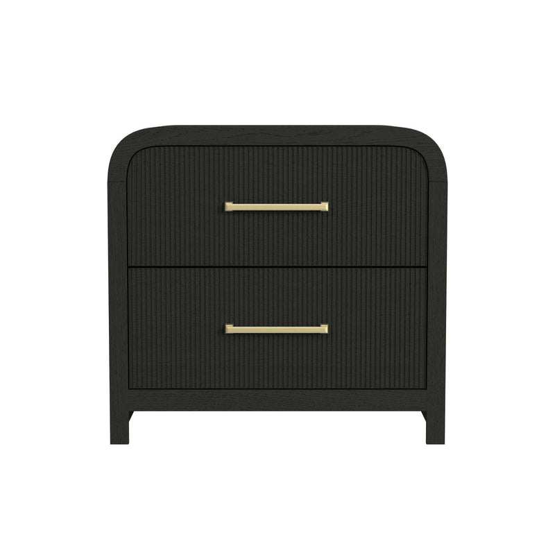 Ridgemont - 2-Drawer Nightstand With USB
