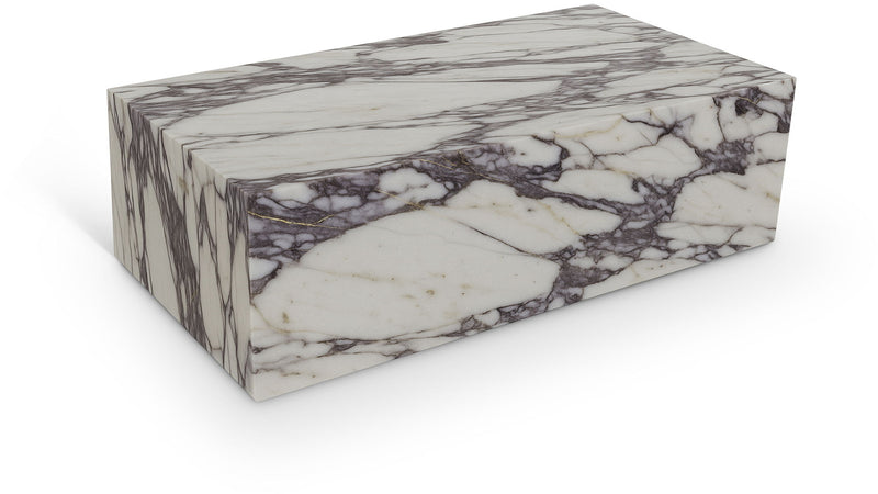 Bolzano White Marble Coffee Table